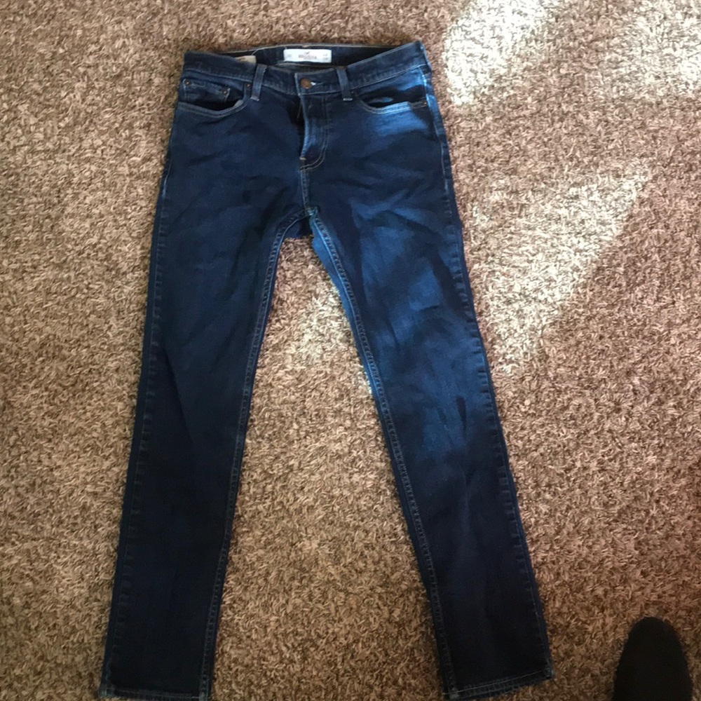 Hollister Dark Jeans W31 L32 Skinny Fit